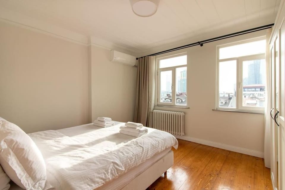 Historic 2BR Gem in Downtown Sisli AC in All Rooms Apartment in Istanbul