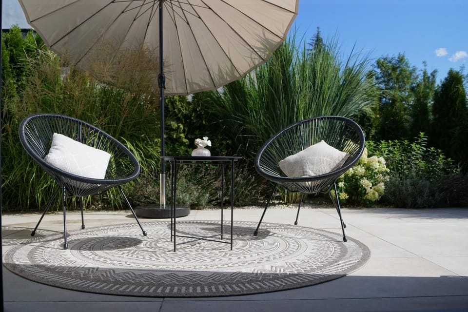 Balcony/Terrace, Garden view