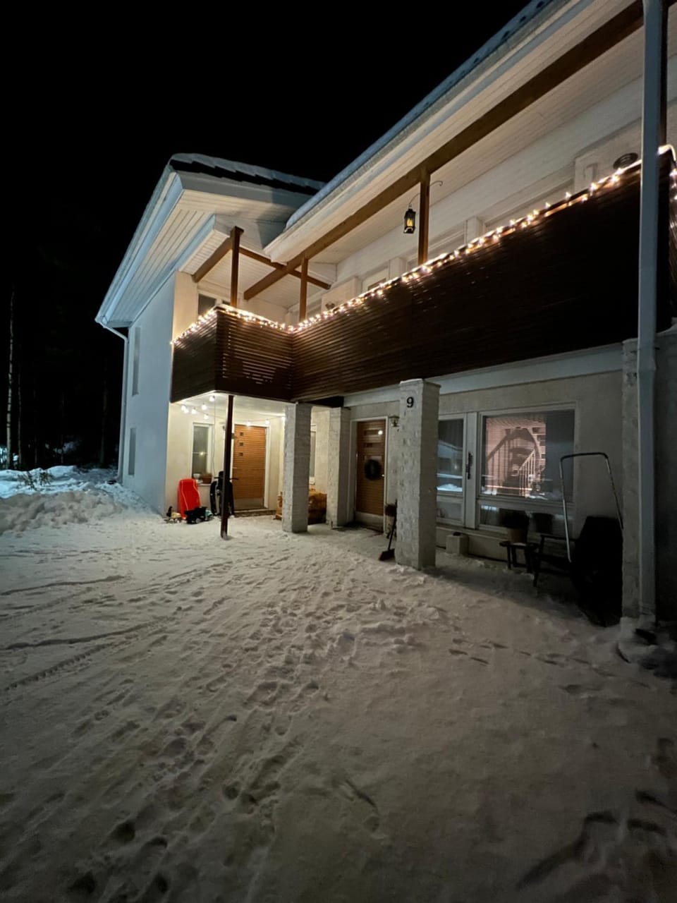 Property building, Winter