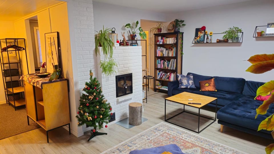 Library, TV and multimedia, Living room, Seating area, Evening entertainment, flat iron