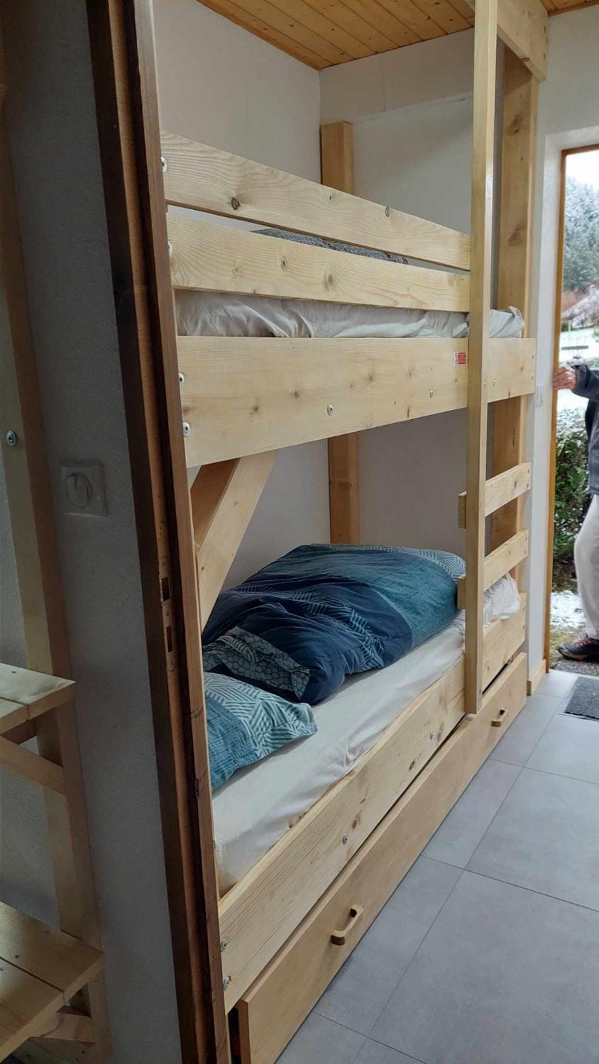 Joli appartement T2, la clairière du lac, rez de jardin, terrasse fermée, parking Apartment in Gérardmer