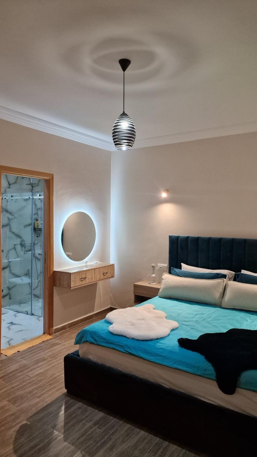 Location Appartement Duplex de Luxe avec Jardin Privatif, dans Résidence avec Piscines Apartment in Marrakesh