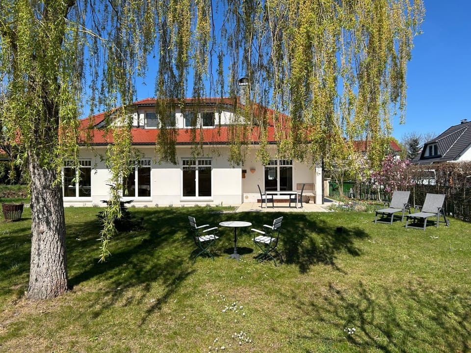 Property building, Garden view