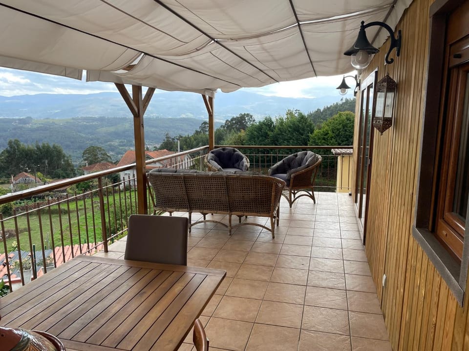 Natural landscape, Balcony/Terrace, Mountain view