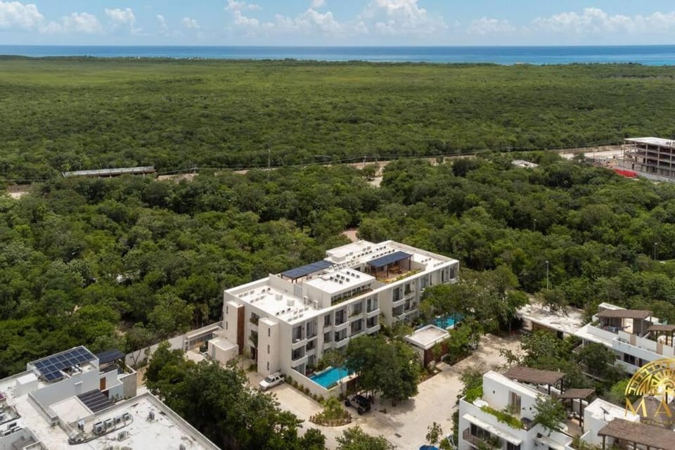 NHOA 205A Lux 2BR Condo Pool View in Aldea Zama Apartment in Tulum