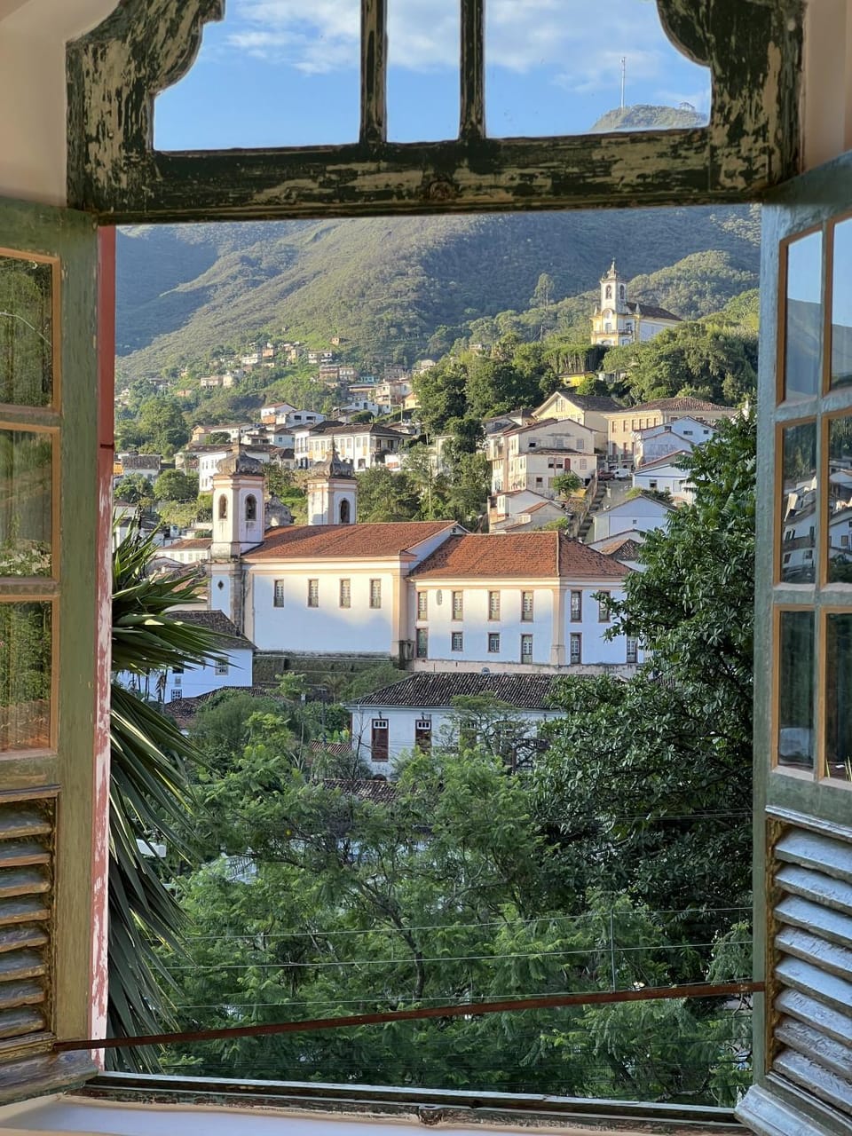 Day, Natural landscape, City view, Mountain view