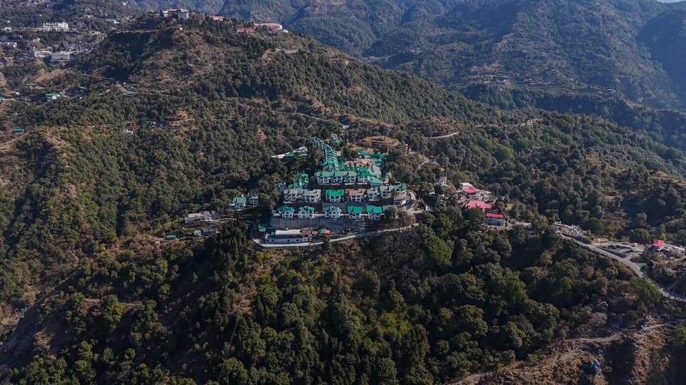 Nearby landmark, Day, Natural landscape, Bird's eye view, Mountain view