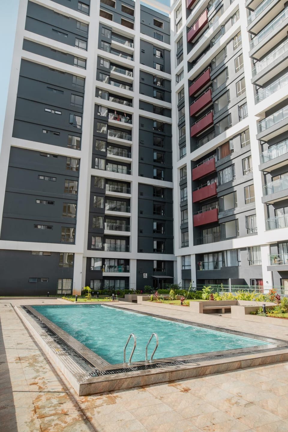 Calm by the park - Park view Gym Pool Garden Apartment in Nairobi County