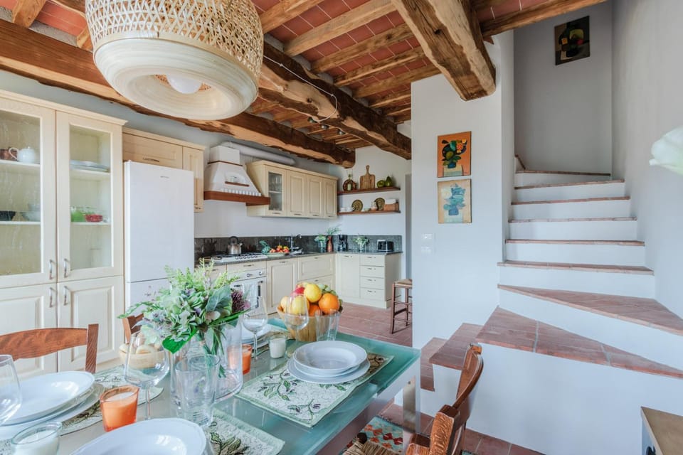 Casa Bellavista at Borghetto Farmhouse Apartment in Capannori