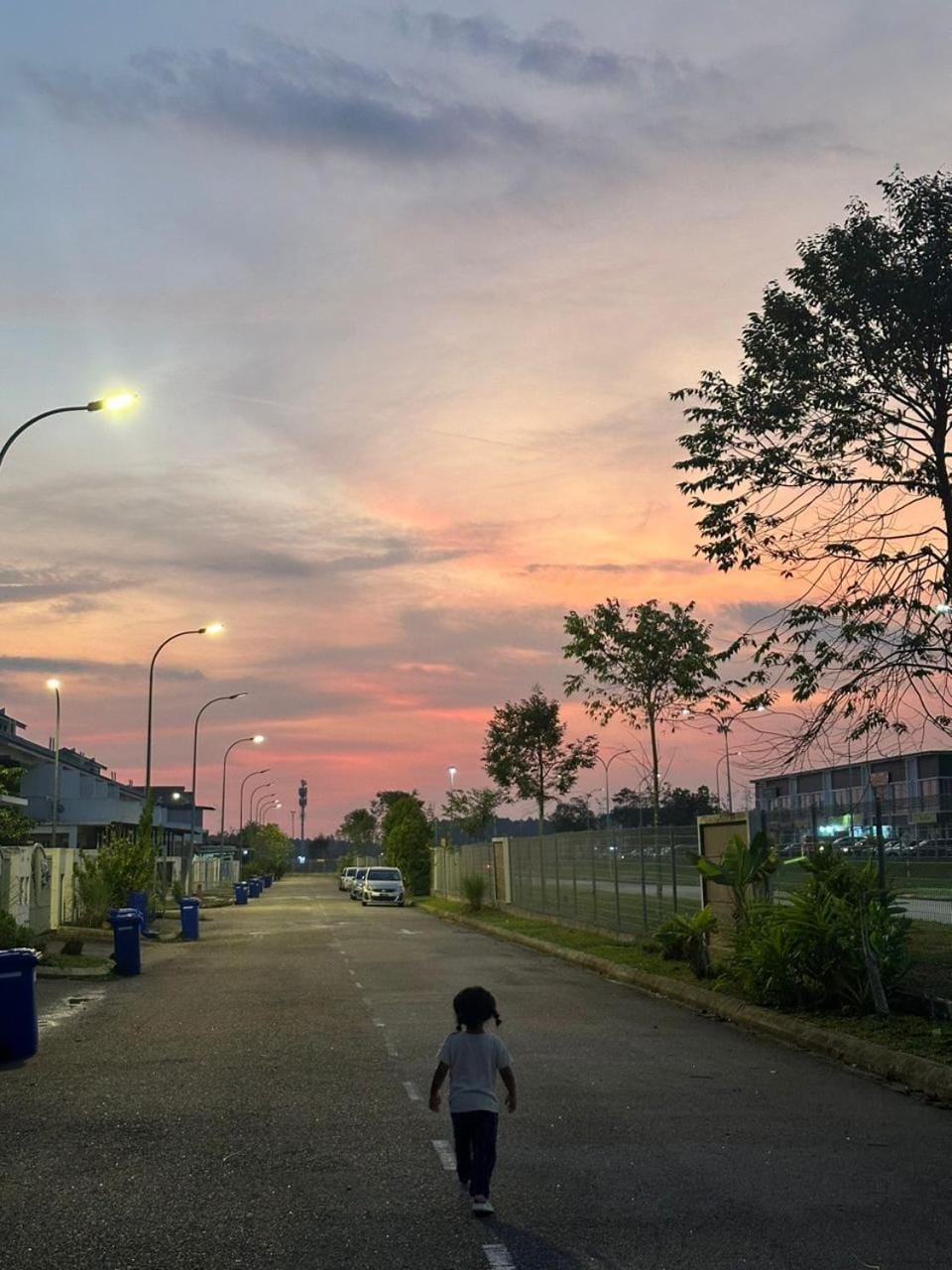 Quiet street view