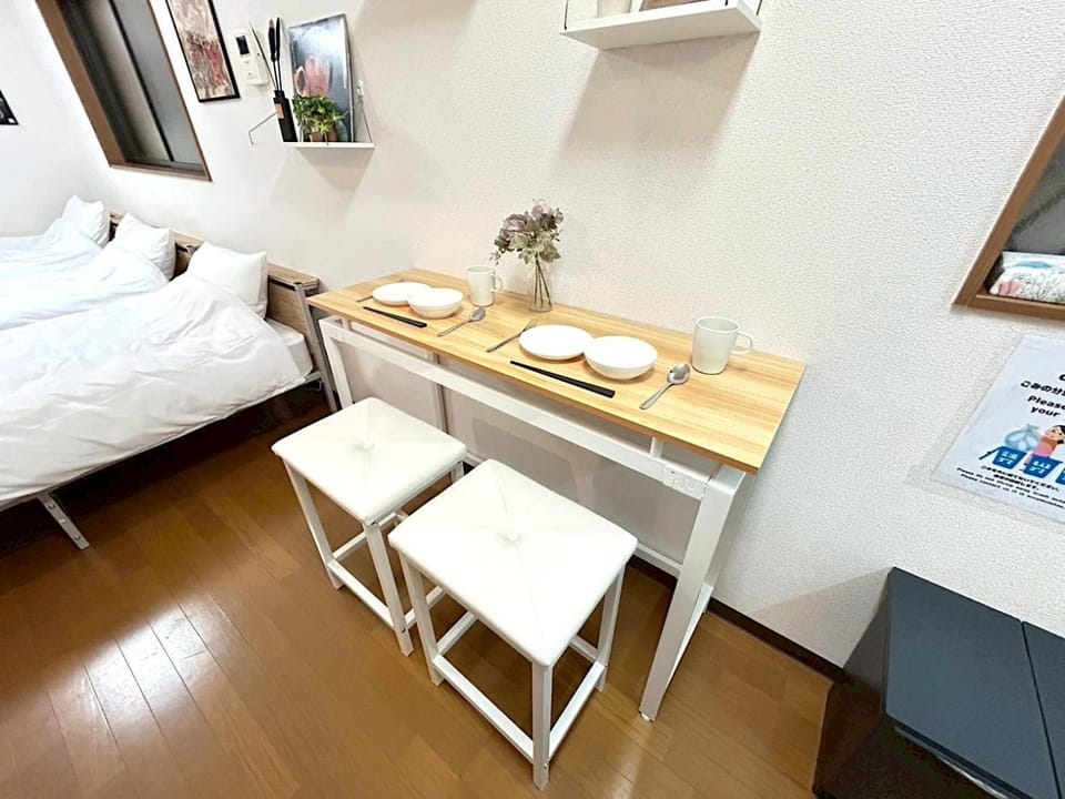japanese art kiyo-e house traditional towns self check in Apartment in Japan