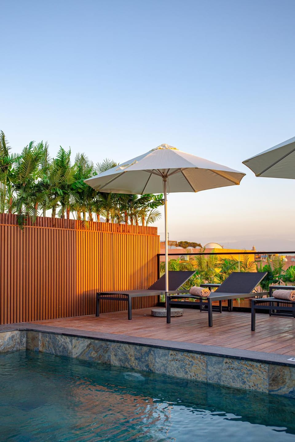 Natural landscape, Pool view