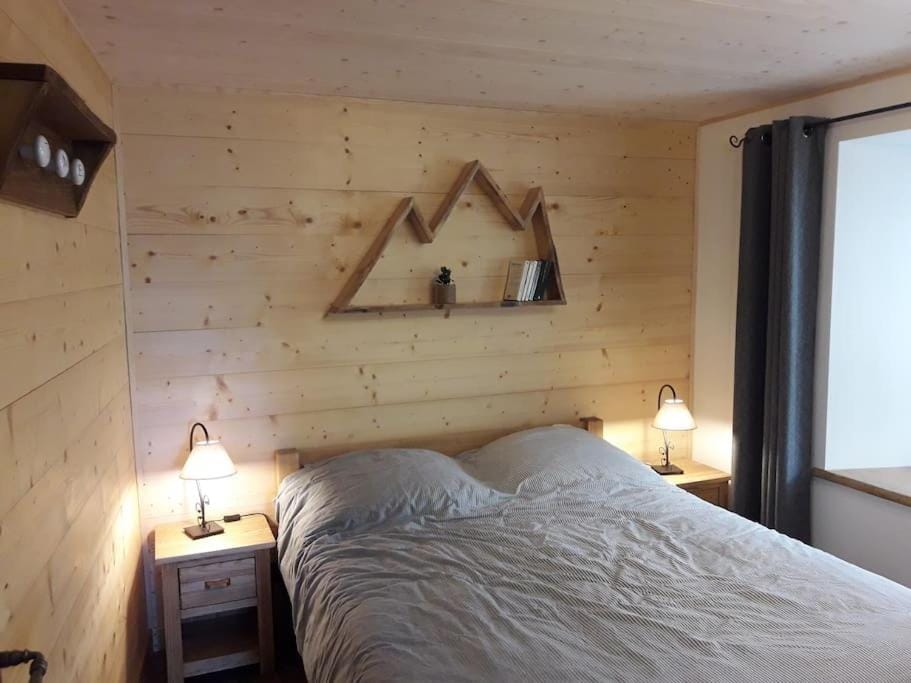 Appartement dans chalet proche de la station de ski La Rosière San Bernardo Apartment in Montvalezan