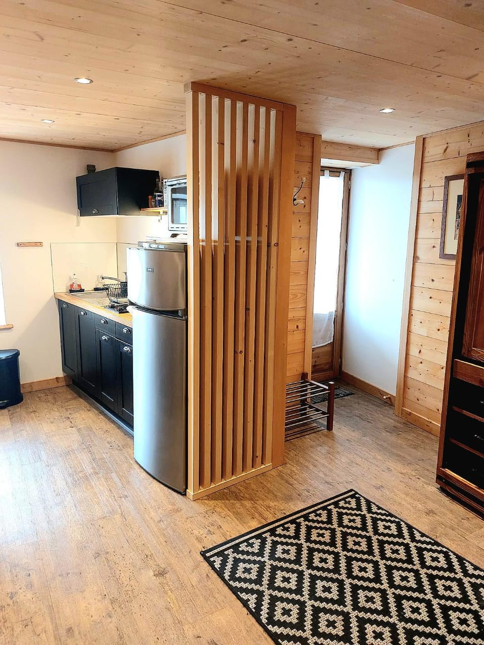 Appartement dans chalet proche de la station de ski La Rosière San Bernardo Apartment in Montvalezan