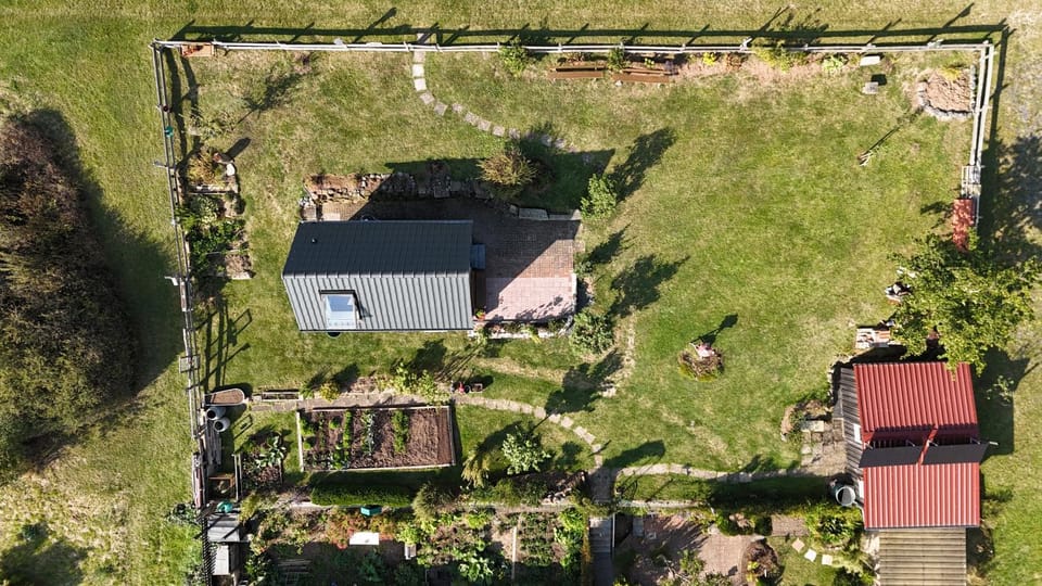Spring, Bird's eye view, Garden, Garden view