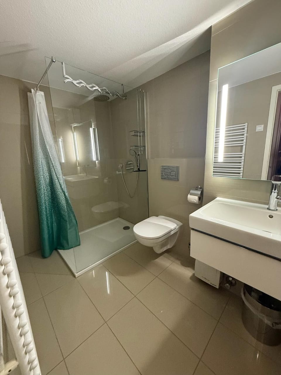 Shower, Toilet, Bathroom, towels