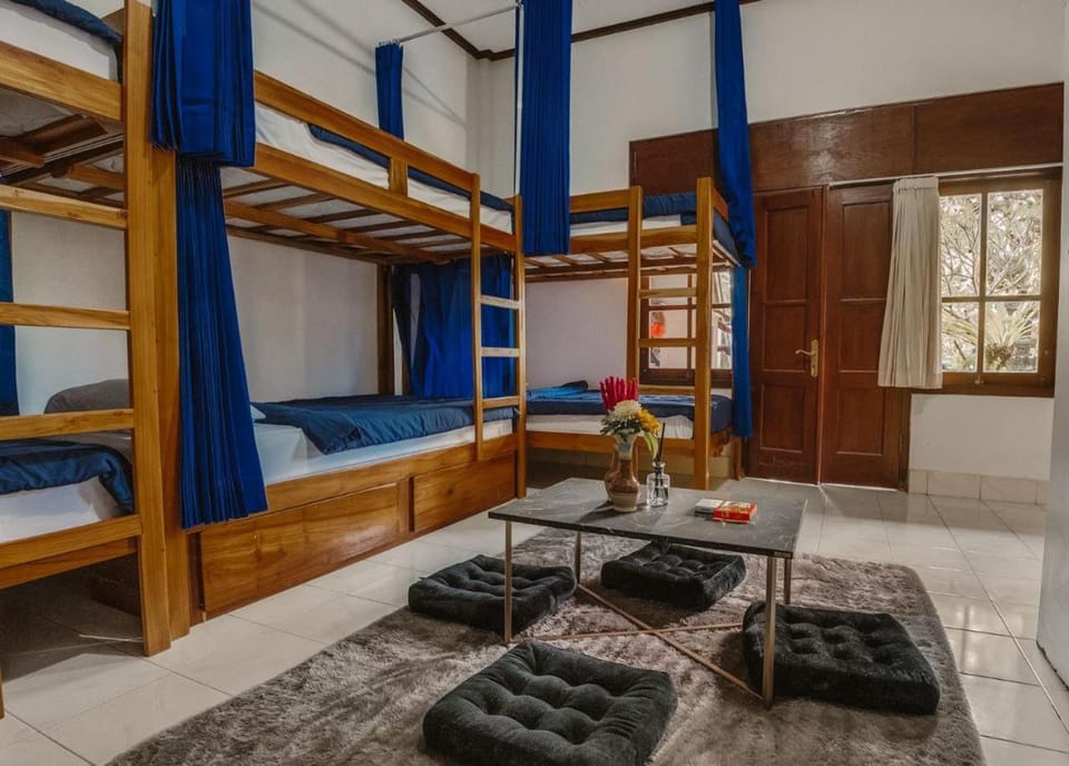 Photo of the whole room, bunk bed