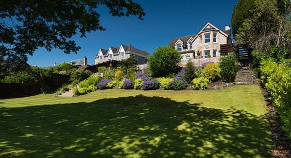 Property building, Garden, Garden view