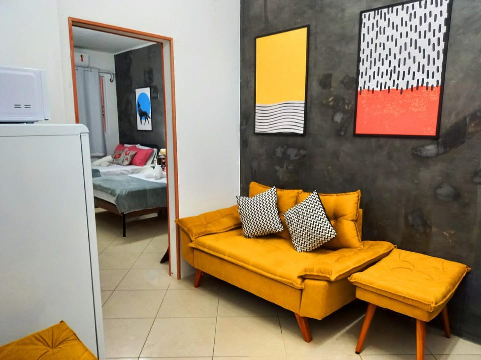 Studio na Praia de Copacabana, maquina de lavar Apartment in Rio de Janeiro