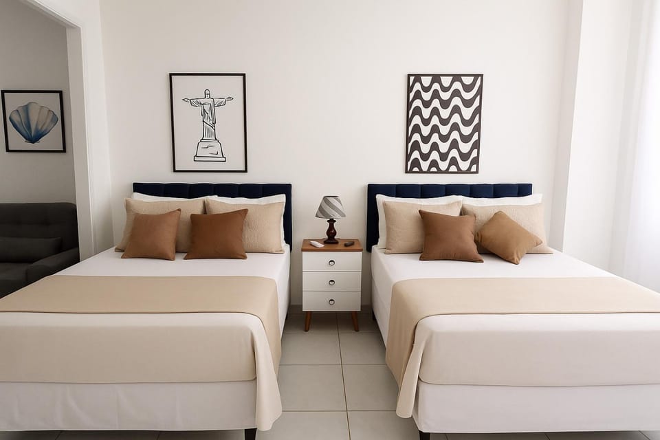 Studio Nas Ondas do Mar Copacabana Apartment in Rio de Janeiro