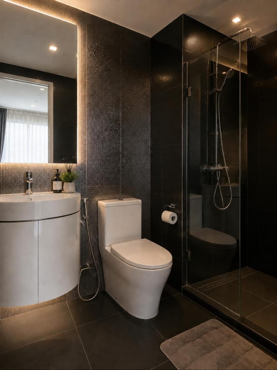 Shower, Toilet, Bathroom