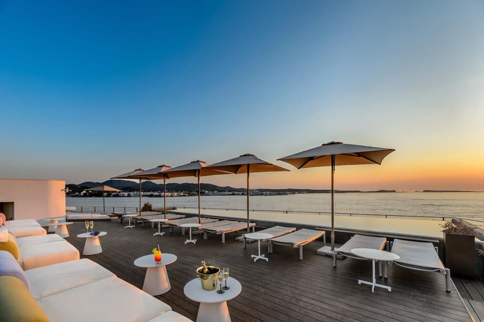 Sea view, Sunset