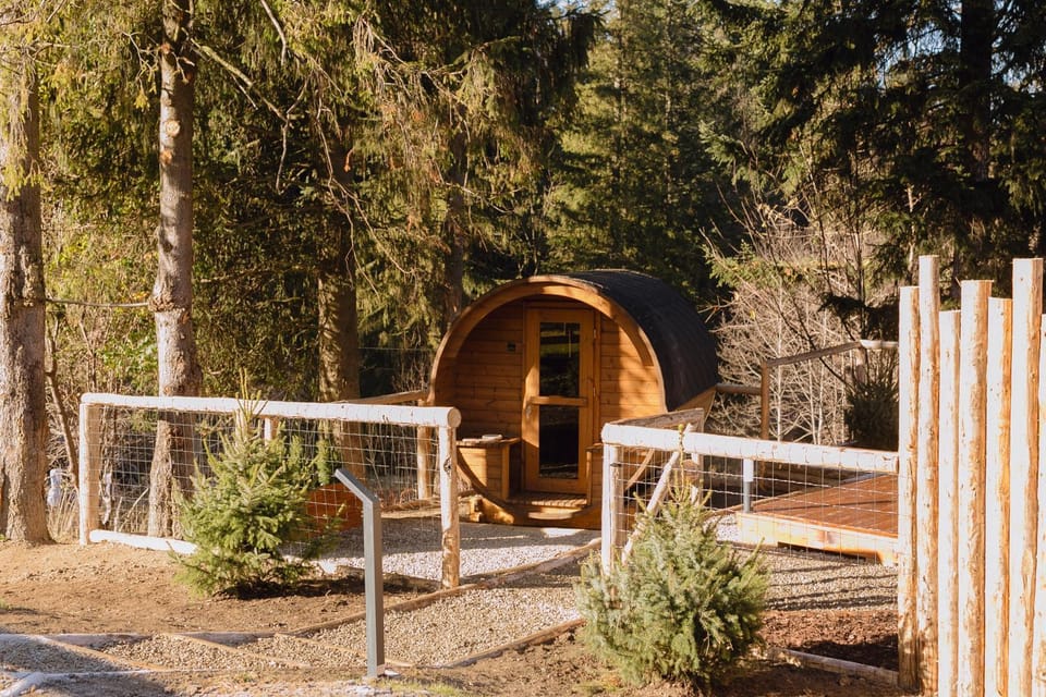 Natural landscape, Sauna