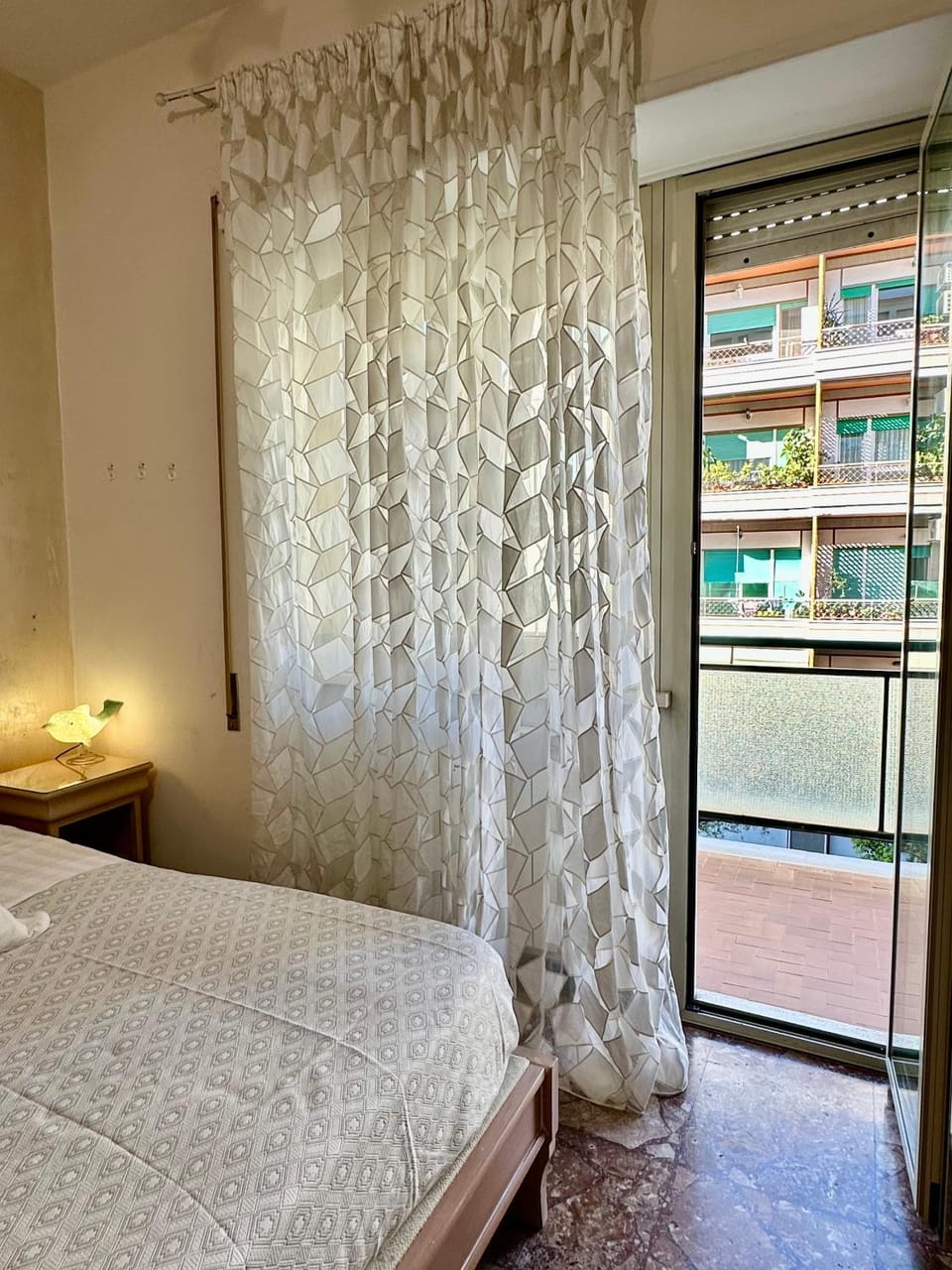 Bed, View (from property/room), Balcony/Terrace, Photo of the whole room, Bedroom