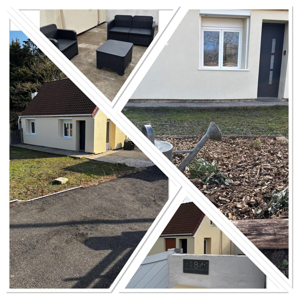 Property building, Patio, Garden, Garden, Parking