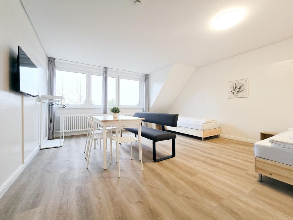 Bed, Photo of the whole room, Bedroom, heating