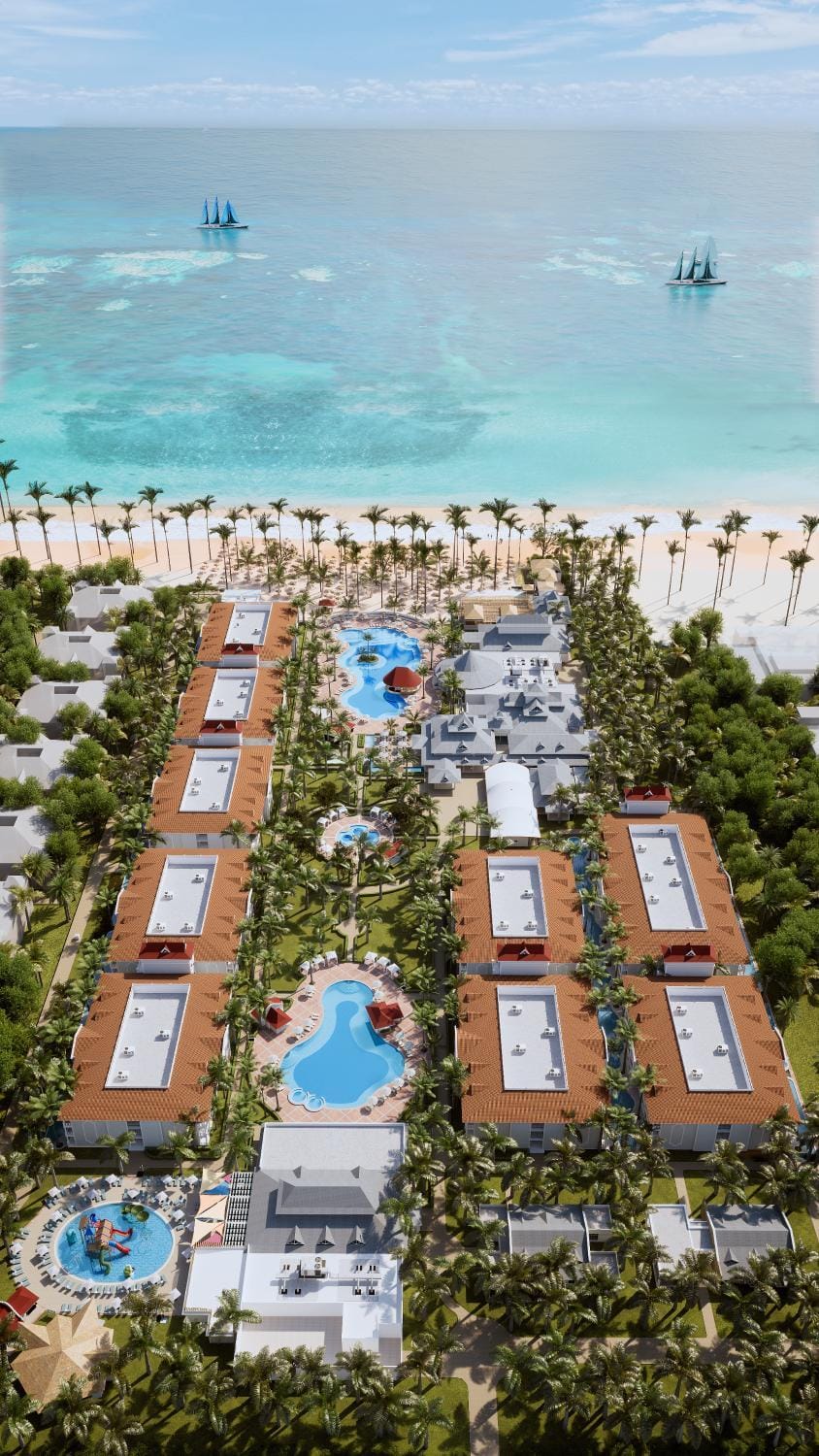Property building, Nearby landmark, Day, Natural landscape, Bird's eye view, View (from property/room), Beach, Landmark view, Pool view, Sea view, Swimming pool, sunbed