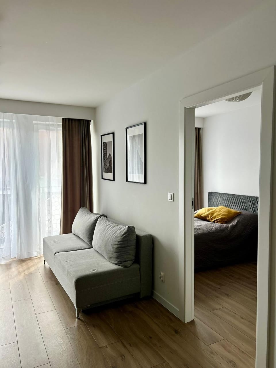 Living room, Bedroom