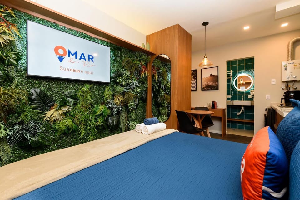 Decorated studio 300m from the beach | NSC 796/309 Apartment in Rio de Janeiro
