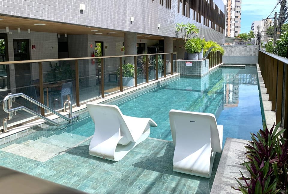 Patio, Day, View (from property/room), Balcony/Terrace, Pool view, Swimming pool, sunbed