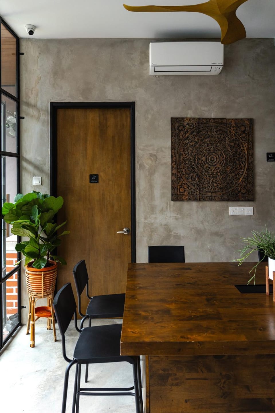 Dining area