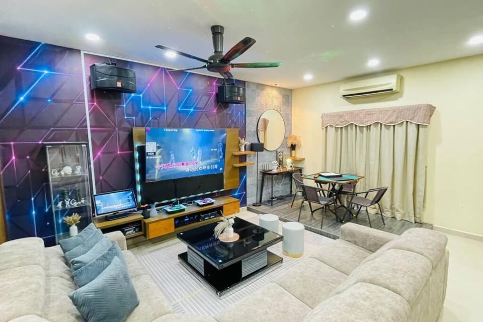 Indahpura kulai #KTV#15PAX#BBQ#MaHJONG#2MIN,AEON,JPO House in Johor Bahru