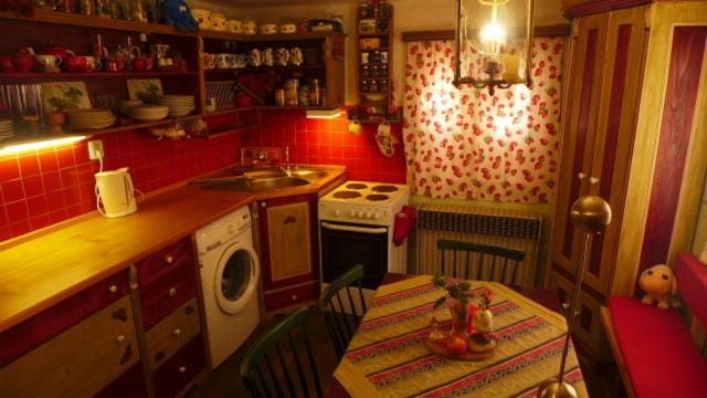 Kitchen or kitchenette