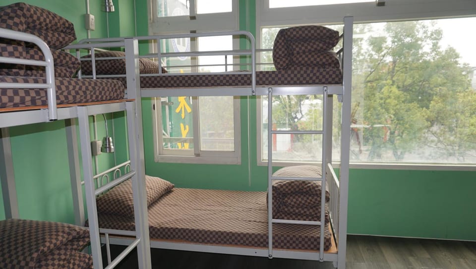 Photo of the whole room, bunk bed