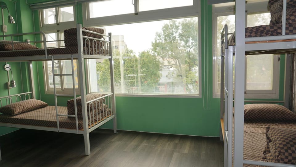 Photo of the whole room, bunk bed