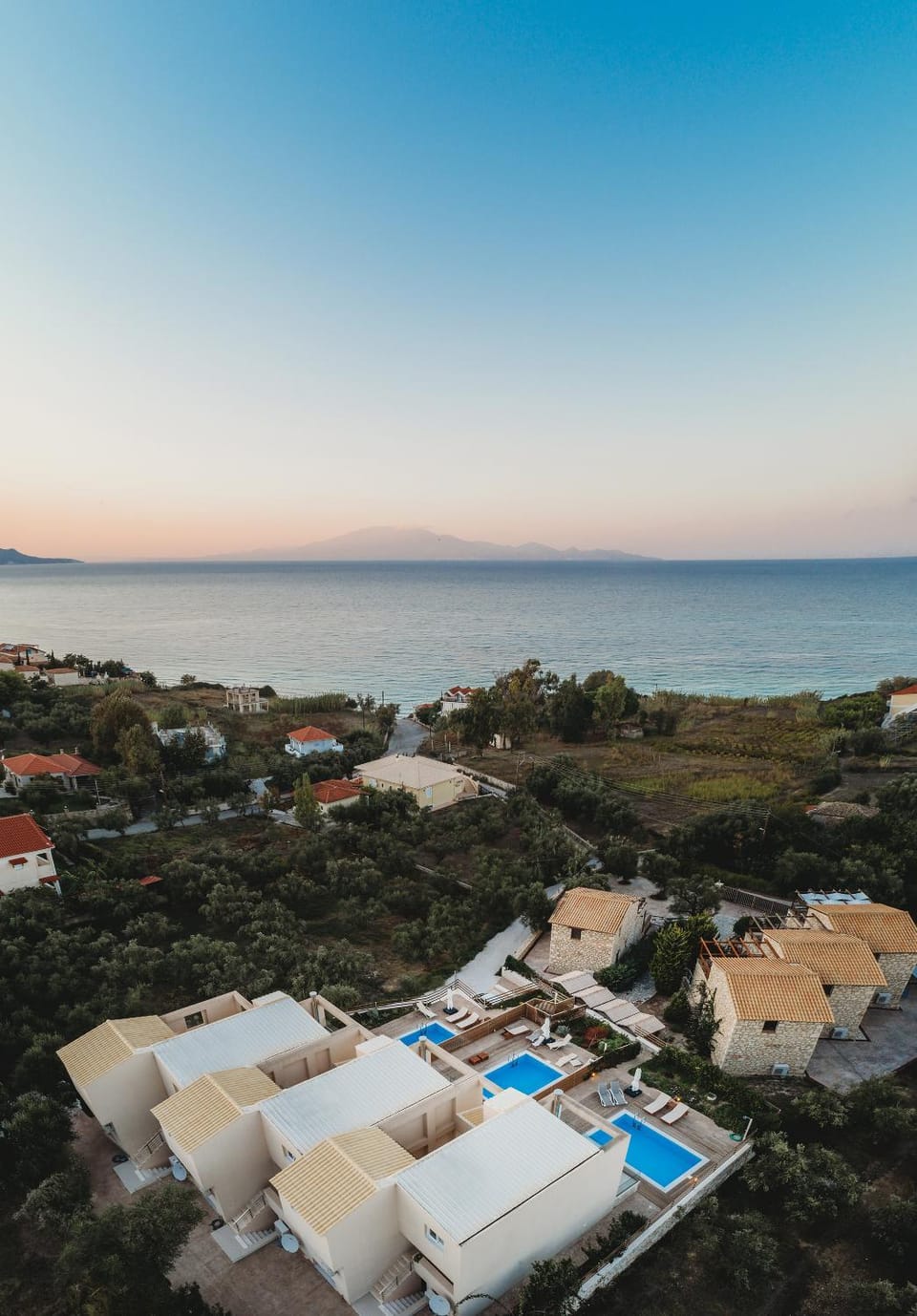 Bird's eye view, Sea view