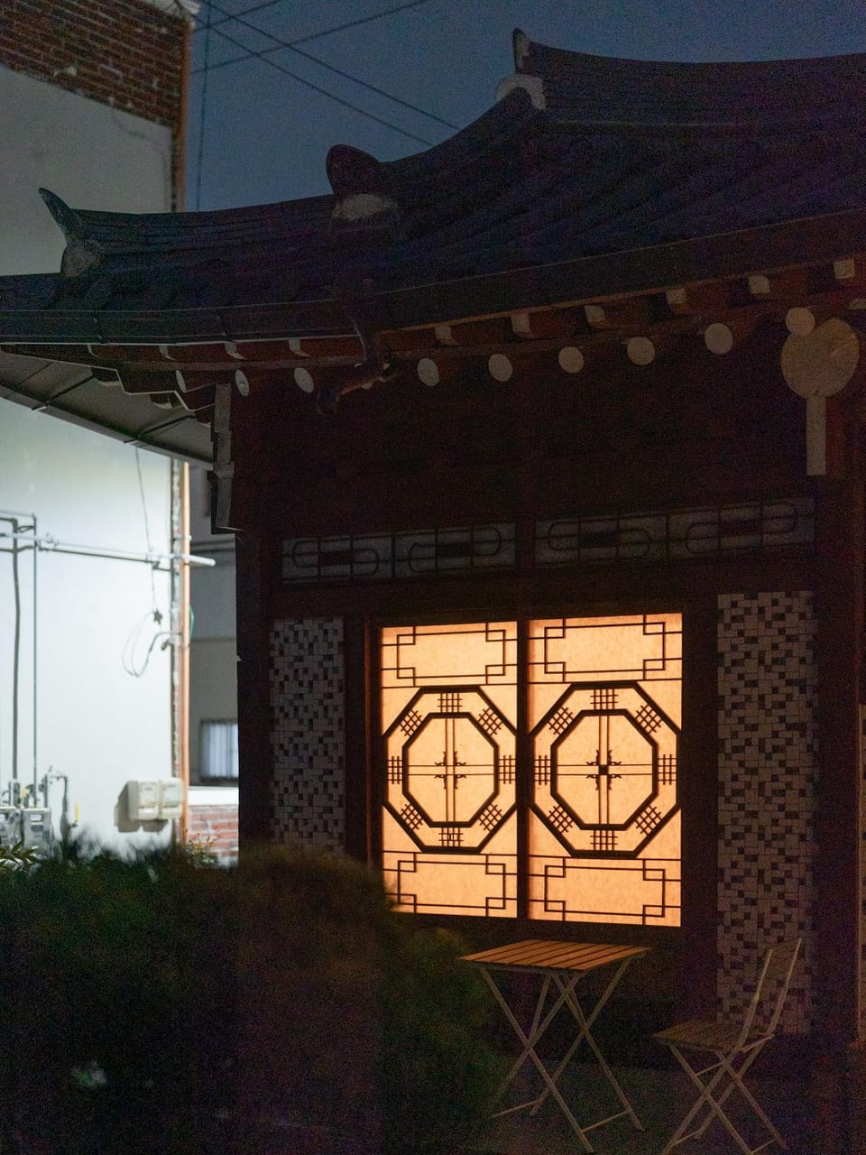 Property building, Night