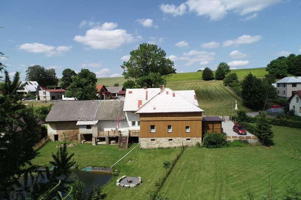 Property building, Spring, Day, Natural landscape, Bird's eye view, Garden, Garden view