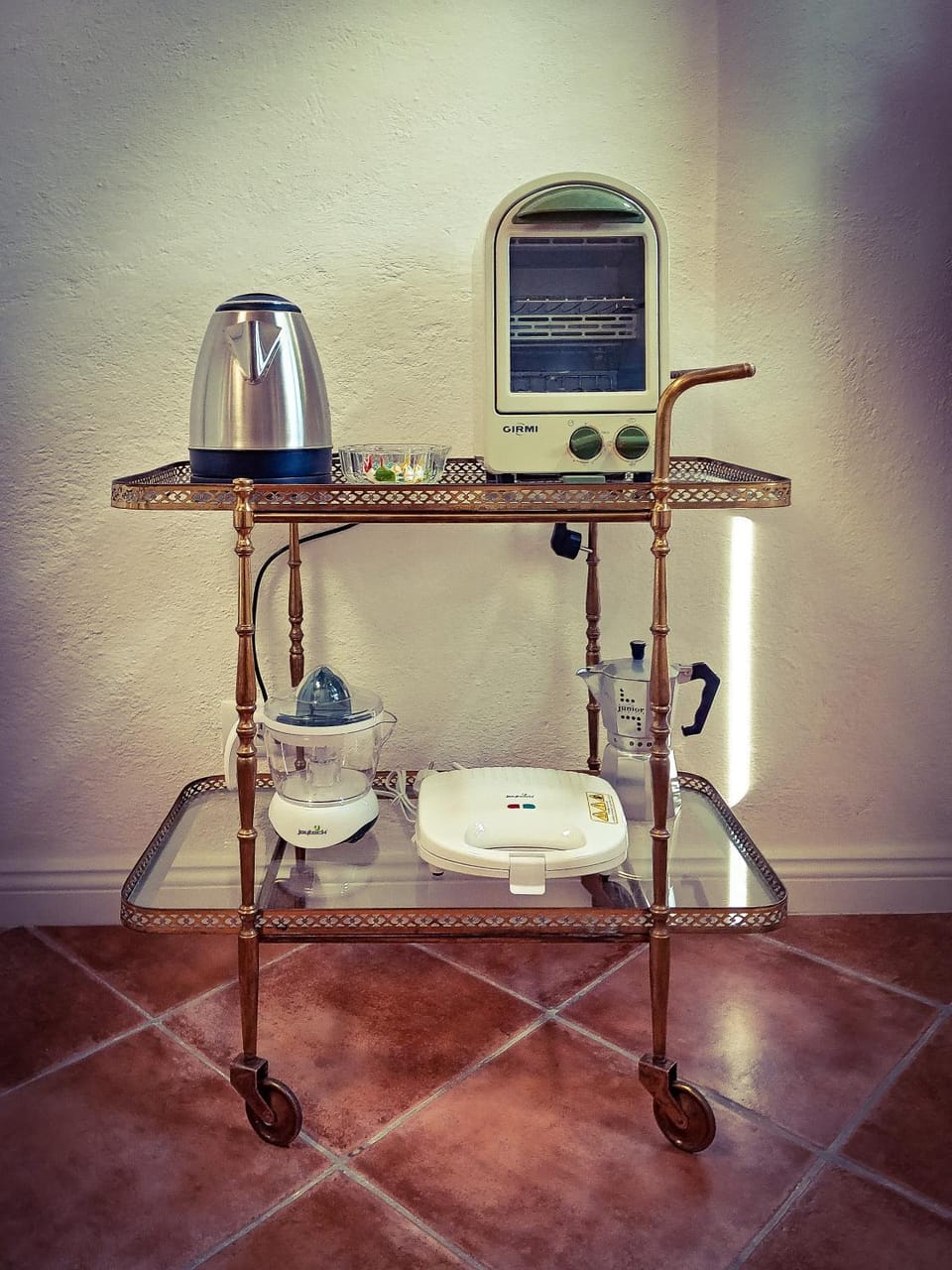 Kitchen or kitchenette, furniture
