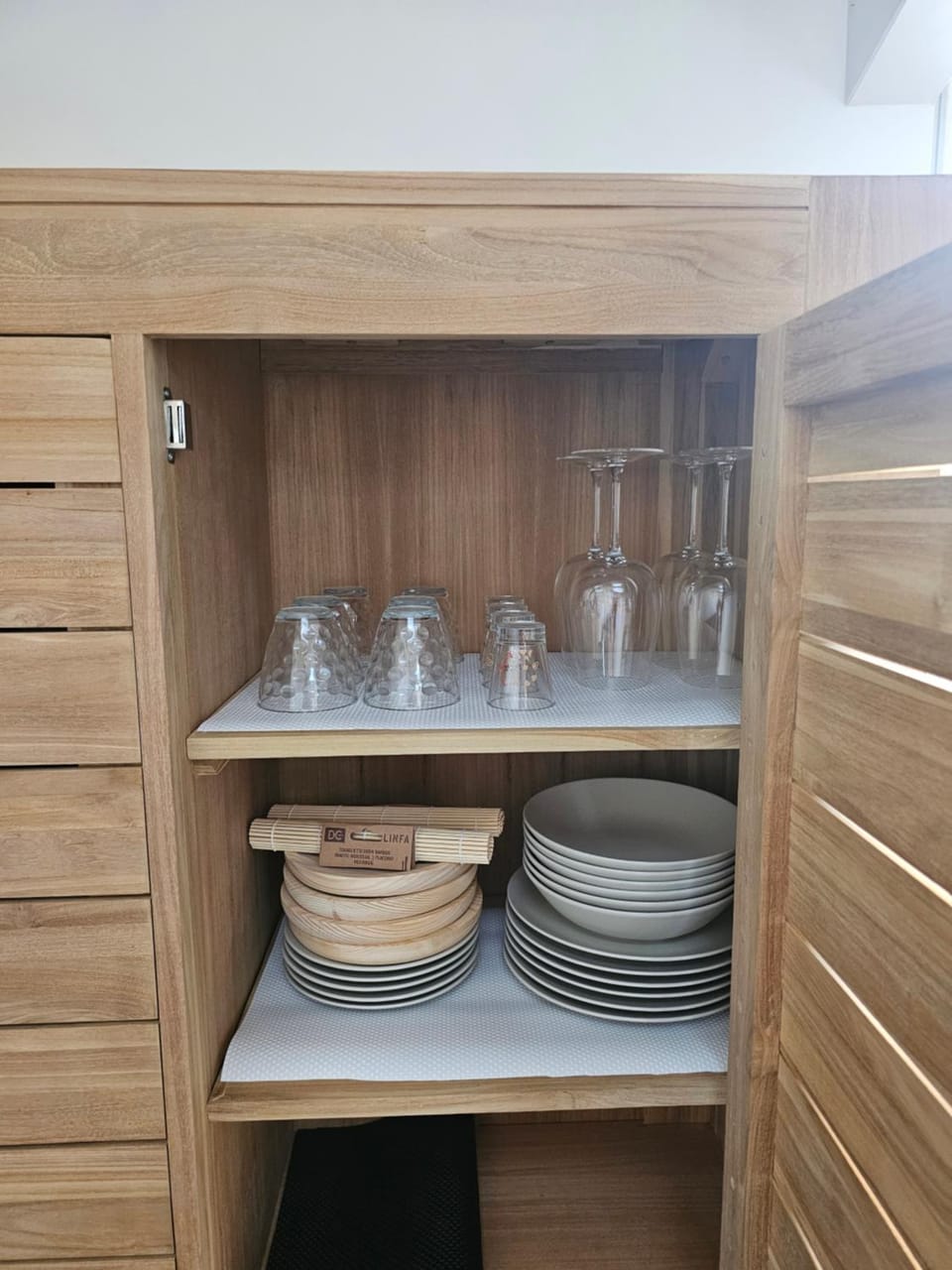 Kitchen or kitchenette, wardrobe