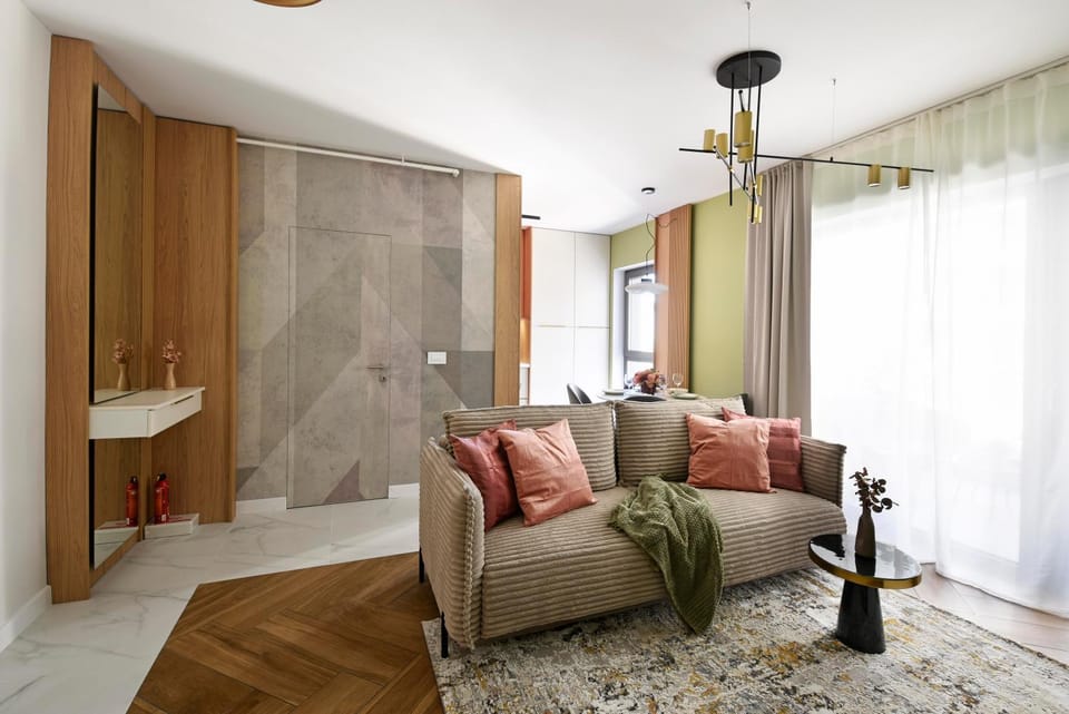 Living room, Photo of the whole room, Seating area