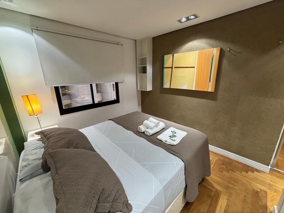 Hotel Luxo 4 estrelas Moema Ibirapuera com cozinha 615 Apartment in Sao Paulo City