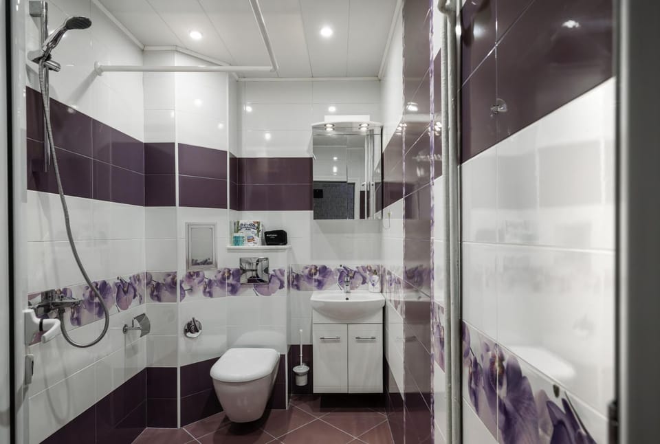 Shower, Toilet, Bathroom, towels