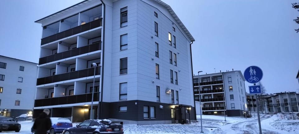 Property building, Neighbourhood, Winter, Location