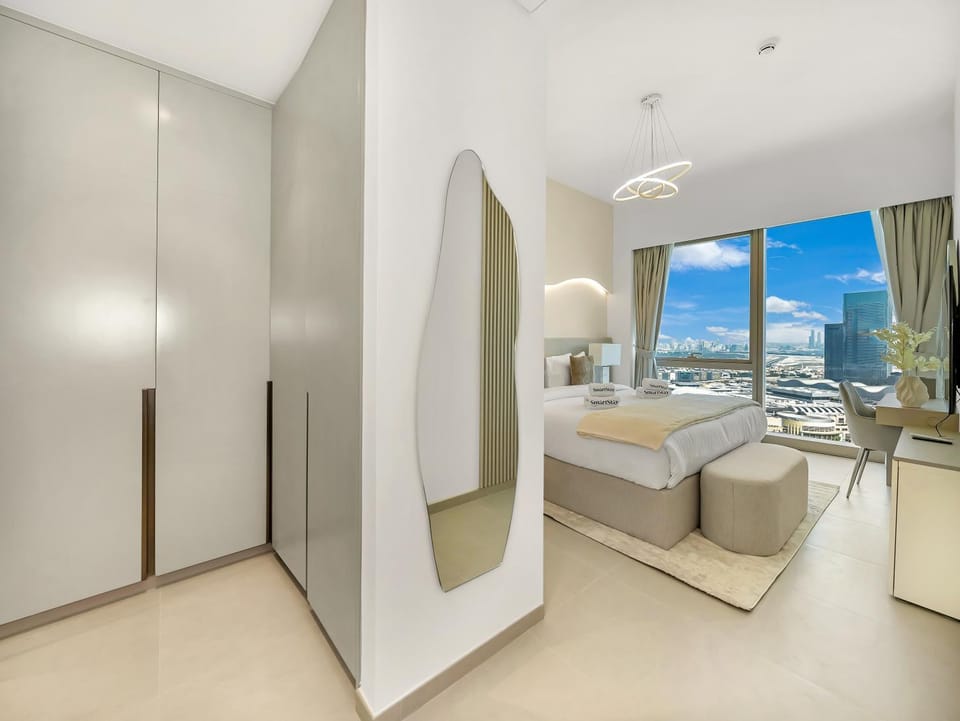 Bed, Photo of the whole room, Bedroom, wardrobe