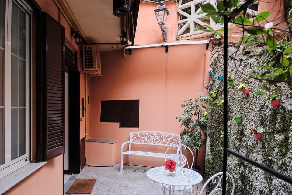 Patio, Spring, Evening entertainment, Garden view
